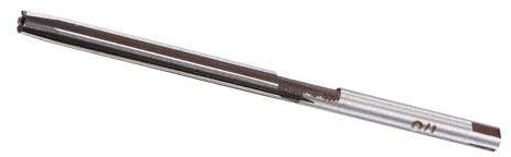 CoCud Alésoir Manuel, Diamètre de Coupe de 1/8, 6 Cannelures, Outil de Coupe en Acier - (Applications : Pour L'Aluminium, Le Cuivre, Le Plastique)