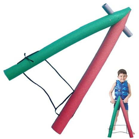 Nouilles de Piscine, Nouilles en Mousse - Tube de Piscine A-Frame Swim Noodles, Accessoires d'équipement d'entraînement pour Jouets d'eau, radeaux, Aide Flottante pour et Adultes