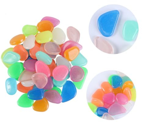 SEWOART Pietre per Acquari E Luminose 100 Misti Facili da Pulire Eleganti per Progetti Eleganti E Robuste