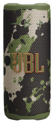 JBL Grip, Kompakter Bluetooth Lautsprecher, Camouflage | JBL Pro Sound mit AI Sound Boost, IP68 Wasserdicht, Umgebungslicht, Bis zu 14h Wiedergabe, Auracast, JBL Portable App