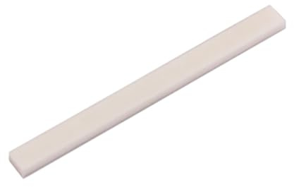 Ersatz aus Knochen Stegsattel Gl800 für Akustikgitarre | Flacher Stegteil, Modell Gl800, für Austausch an Instrumenten, Zubehör für Akustische Gitarren