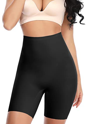 SLIMBELLE Damen Miederpants Bauchweg Shaping Hohe Taille Unterwäsche leicht Formend Shorts mittel Waist Formpants Sommer