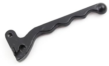 Bremshebel Alu schwarz geriffelt, neue Form, für Simson S50, S51