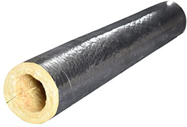 TRGCJGH Rock Wool Boiler Insulation Pipe, Factory Solar Water Pipe, Glass Wool Pipe Sleeve Thickening,3 * 2in