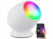 Luminea Home Control Stimmungslicht: Smarte WLAN-Stimmungsleuchte, RGB-CCT-LEDs, 210 lm, 2,2 W, USB, weiß (LED Lampen dimmbar, Leuchten Farbwechsel, Kabellose Stehlampe)