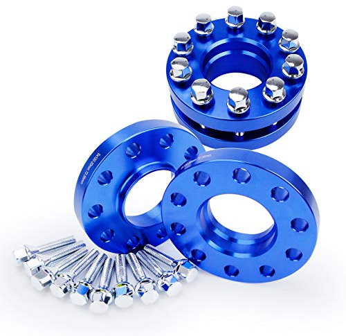 Pindex 4 separadores de rueda 5 x 120 15 mm 20 mm para BMW E82 E88 E36 E46 E90 E91 E92 E93 E28 E34 E60 E23 E32, espaciadores de coche con 20 tornillos M12 x 1.5