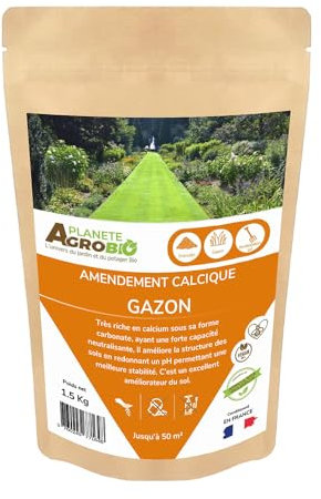Amendement calcique bio gazon (1,5 Kg)
