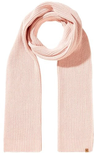 camel active Damen Strickschal aus reiner Baumwolle Rosa, womenswear-OS