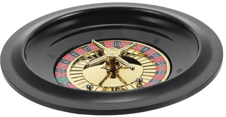 NSSXSN 10-Zoll-Plastik-Russisches Roulette 37 Zahlen-Einzel-0-Plattenspieler-Gaming-Requisiten-Tisch-Kunststoff-Desktop zum Drehen des Spiels