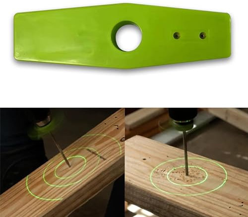 Accesorios para taladros - Alineadores de herramientas - Posicionadores de carpintería ligera - Herramientas de perforación verticales - Guía de taladro para agujeros rectos - Localizador de