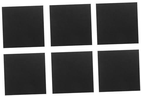 PLAFOPE Schwarzes Set - 100 Blatt - Mini - Linierte Notizblöcke Fürs Büro