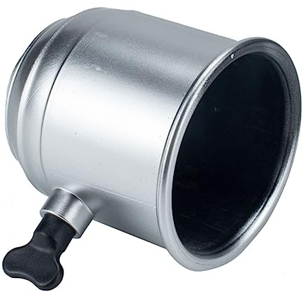 Mobestech 50mm Silver Abs Tow Bar Ball Cap for Trailer and Semi-trailer, Sturdy Truck Tow Ball Protection Cover with Screw Twist, Suitable for Caravan and Hitch Accessories
