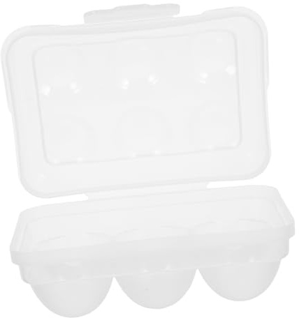 UKCOCO Boîte à Oeufs Portable Plastique Transparent Organisateur Antichoc Pour Camping Pique- Et Réfrigérateur Cases