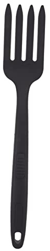 Mipcase Tenedor de Cocina de Silicona Grande Antiadherente Ergonomico para Pasta y Ensaladas Utensilio Práctico para Cocinas Camping y Restaurantes