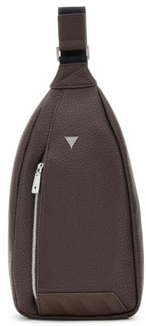 GUESS Sling Bag Torino Crossover Dark Brown dunkelbraun