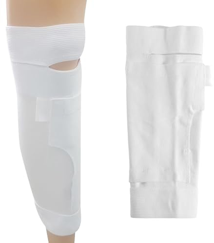 Tulov Katheter Beinbeutel Tasche,Katheter Beinbeutel Halter mit Gürtel,Fixierung von Katheter-Ärmeln,Beinbeutel für Katheter,Dehnbar Beinbeutel Halterung,Harninkontinenz Katheter Zubehör(L)