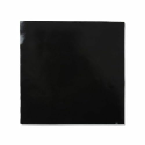 Wodsty Silicone Induction Cooktop Mat, Heat Insulation & Nonslip Cleaning Pad for Most Induction Hobs, 250 x 350 x 0.2mm, Black