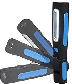 Streetwize SWLR27 Rechargeable Work Light Torch 3W COB LED Spotlight Magnets