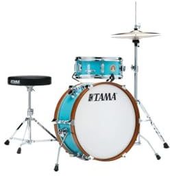 Tama Club Jam Mini Shell-Set LJK28S-AQB Aqua Blue - Drum Kesselsatz