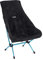 Helinox Wendbarer Sitzwärmer für Chair Two | Schwarzer Fleece-Wärmer - Hochflorig, Geschoren, Weich, Bequem, Warm (Black)