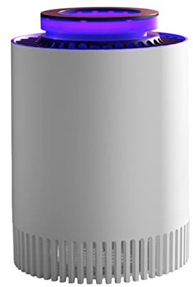 InnovTec Lampe Anti Moustique, Lampe de Table Anti-Moustique pour Maison Rechargeable USB Piège à Moustiques Silencieux Intérieur