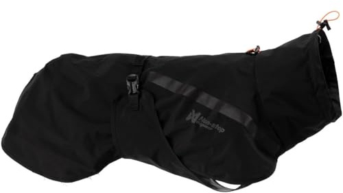 Non-Stop dogwear Non-Stop Trekking Regenmantel (Schwarz, 40)