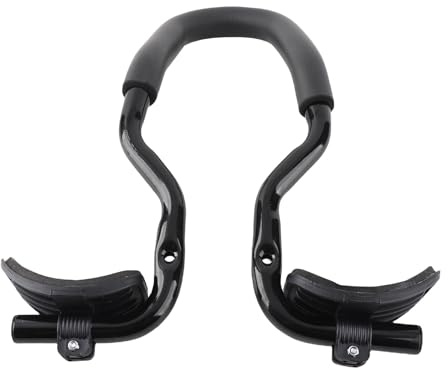 Natudeco Bike Aero Bar Aluminum Alloy Bicycle Handlebar Rest Bike Rest Handlebar with Sponge Cushion for Mountain Travel Bikes Road Bikes, Natudecobchrsy83vg