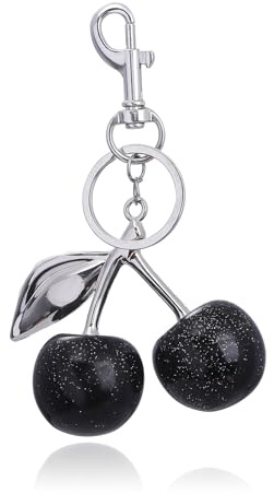 Mrltau Pendentif de sac cerise Breloques de sac, porte-clés polyvalent esthétique, y2k accessoires de charme de sac, pendentif de sac, porte-clés mignon esthétique