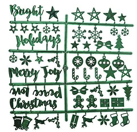 JOERBABU Christmas Holiday Characters for Changeable Felt Letter Board Message Boards