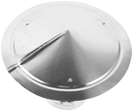 JEWEDECO Schornsteinkappe Aus Edelstahl Dachhaube Regenschutz Schutzkappe Schornsteinhaube Winddicht Regendicht