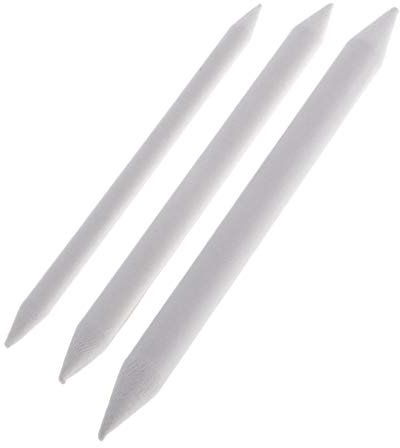 3 Stück Blending Stump Sketch Tortillon Art Zeichenwerkzeug Pastell Papier Stift