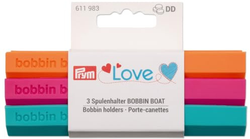 Prym Love 611983 Spulenhalter BOBBIN BOAT, 3 Stück