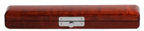 Boîte De Rangement Conjointe À Tête Flûte Vintage Avec Texture En Bois Intérieur Doux Parfait Pour L'entretien Des Instruments Et Le Boîtier Rangement Flûtes Professionnels La Garde En