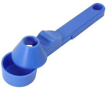 NVOQILIN L'imbuto scorrevole per caffè è riutilizzabile, cucchiaio dosatore da caffè capacità 2 cucchiai, cucchiaio con imbuto