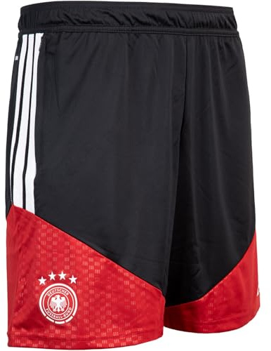 adidas Deutschland DFB Shorts (DE/NL/SE/PL, Alphanumerisch, M, Regular, Regular, Black/red)
