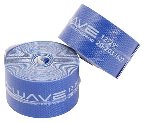 KHEbikes RT-HP-Glue Hochdruck Felgenband 20 mm – 1 Paar – Nylongewebe – selbstklebend – 12–29 Zoll – Rennrad, MTB & E-Bike