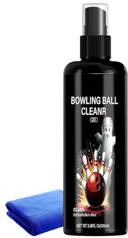 Generico Spray de Polissage pour Boules de Bowling - solvant Liquide de 100 ML, kit Absorbant, dissolvant Portable avec élimination d'huile, Restaurateur de | Fournitures