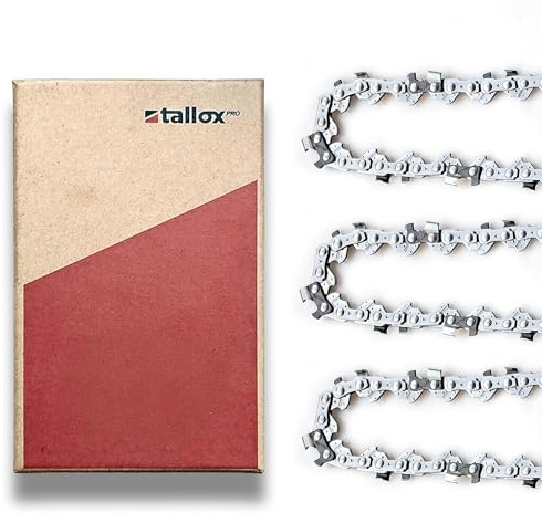 3 tallox Sägeketten rückschlagarm 3/8 1,1 mm 56 TG 40 cm Schwert kompatibel mit Makita UC4020A Motorsäge
