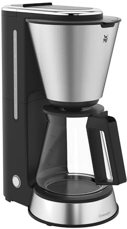 WMF Küchenminis Aroma Filterkaffeemaschine mit Glaskanne, Filterkaffee, Kaffeemaschine mini 5 Tassen, Warmhalteplatte mit Abschaltautomatik, 760 W