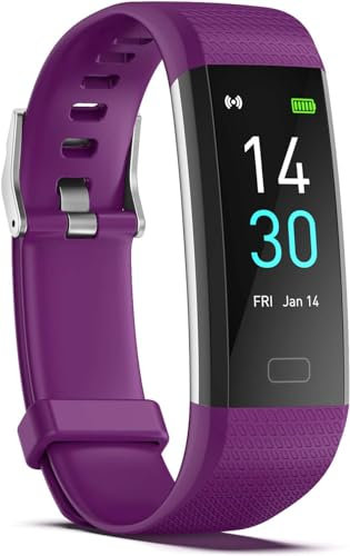 Septoui Smart Band Fitness Orologio Contapassi Frequenza Cardiaca, SpO2, Pressione Sanguigna, Sonno Calorie Activity Tracker Impermeabile IP68, 16 modalità Sportive Smartwatch Donna Uomo Bambini