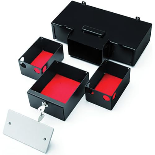 STARK Coffre-fort invisible à murer prise 3 avant prise électrique 31 x 18,5 cm H 7 cm Stark