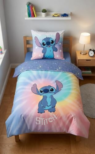 Stitch Bettwäsche Tie-Dye 135x200+80x80 – Baumwoll-Mischgewebe