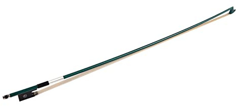 Violinbåge, Färgad Kolfiberstråke Violinbåge 4/4 Fiol Med Utsökt Utförande för Din Gamla Fiolbåge (Grön)