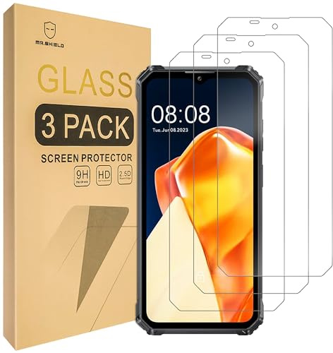 Mr.Shield Schutzfolie für OUKITEL G7/G6/G1 3-Stück Schutzglas | Schutzglasfolie 9H Härte, HD Klare Displayschutzfolie