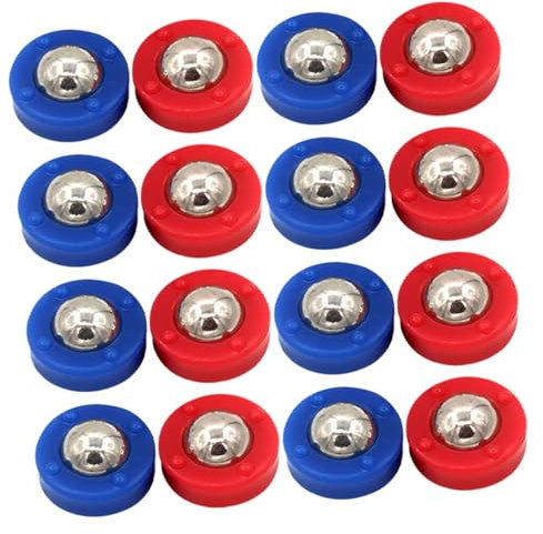 BESPORTBLE 20 Piezas Accesorios De Mesa Discos Deslizantes para Juego De Tejo De Mesa para Mini Curling Casa o Fiestas