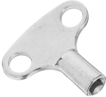 Homoyoyo Multifunktionaler Heizkörper Entlüftungsschlüssel Aus Edelstahl 304 Kühlerschlüssel Für Heizkörper Und Wasserhahnventile Heizungswartung Werkzeug Für Haushalt Und Büro