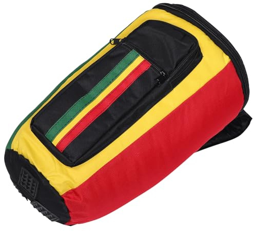 HEATSHAKING Djembe-tasche Mit Schultergurten Und Regenschutz Wasserdichter Rucksack Für Afrikanische Trommeln Zum Tragen Und Reisen