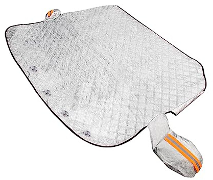 TOPPERFUN Car Windshield Winter Cover Demister for Windscreen Ice Cover Magnetic Design Easy to Install and Clean