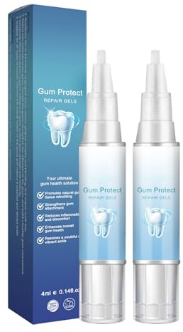 Gel per la Crescita delle Gengive,Riparare Il Gonfiore Delle Gengive,Essenza di Riparazione Gengivale,Sbiancamento Dei Denti 2PC