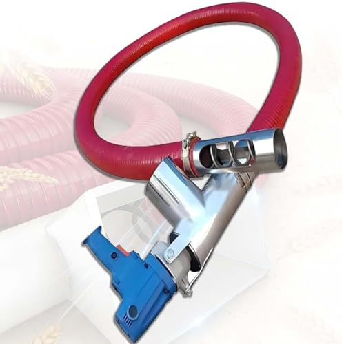 Sistema De Transportador De Tornillo Portátil Con Sinfín, Máquina De Succión De Granos Con Manguera De Caucho Espesada De 1,5 Metros, Para Grano, Alimento, Fertilizante, Arena Y Cemento